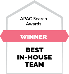 Winner Best In-House Team - APAC Search Awards